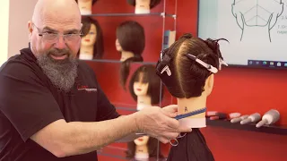 How To Cut An A-Line Bob Women's Haircut | Capri Cosmetology