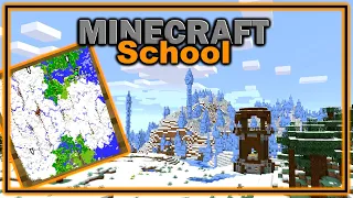 How to Make a Map and Exploring! | Minecraft School | Tutorial Let's Play | Lesson 11