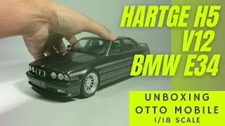 Hartge H5 V12 (BMW E34) Ottomobile 1/18 Unboxing