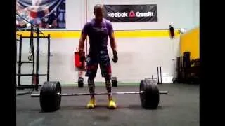 Antonio Alves MFFL WOD 1.5 . Time 09:45