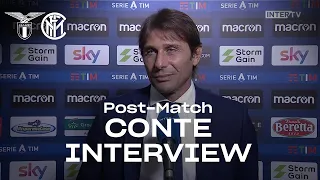 LAZIO 1-1 INTER | ANTONIO CONTE EXCLUSIVE INTERVIEW: "We're on the right path" [SUB ENG]