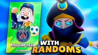 Mortis ONLY with RANDOMS🦇 PSG Cup 9 Wins