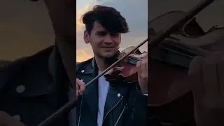 Despacito - violin cover by David Bay #despacito #violin #violincover #sunset #mountains #georgia