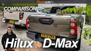 Pickup Comparison Hilux Vs D-Max
