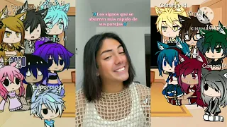 °Los signos reaccionan a sus tik tok° - Gacha Club - 4/?