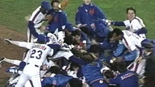 1986 WS Gm7: Mets win their 2nd World Series