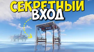 Мой МВК БУНКЕР С СЕКРЕТНЫМ ВХОДОМ в раст/rust!