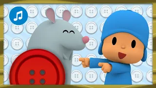 🐭 UNDERNEATH A BUTTON | Nursery Rhymes & Baby Songs - Pocoyo