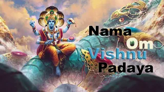 নমঃ ওম বিষ্ণু__Nama Om Vishnu Padaya Krishna Presthaya Bhutale