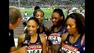 Women's 4 x 400m Relay - 2007 World Championships