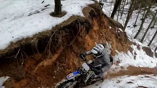 Stark Varg and Sherco 125 SE R закрытие зимнего сезона