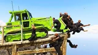 GTA 5 Брутальные убийства в игре против копов смешные приколы