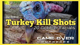 Turkey Kill Shot Compilation - 20 Gobblers In The Face!