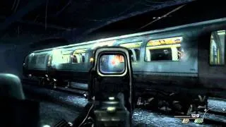 Modern Warfare 3: London Underground Train crash!