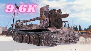 Grille 15 - 9.6K Damage 9 Kills World of Tanks Replays