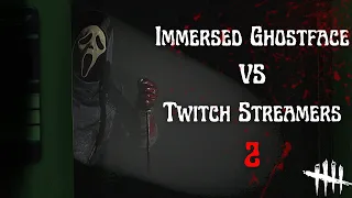 Jumpscaring Twitch Streamers With Immersed Ghostface! | Part 2 (Dead by Daylight)