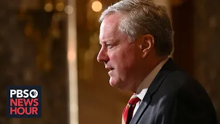 WATCH: White House chief of staff Mark Meadows speaks about Trump's COVID-19 diagnosis