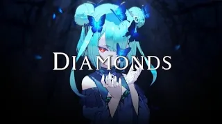 [Nightcore] Diamonds Lyrics