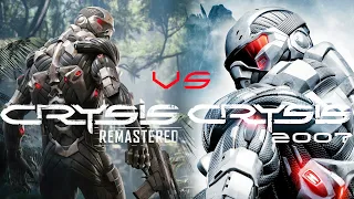 CRYSIS REMASTERED vs CRYSIS (2007) FPS COMPARISON