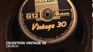 Celestion Seventy 80 VS  Celestion Vintage 30