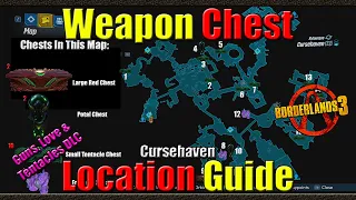 Borderlands 3 | Weapon Chest Location Guide | Cursehaven | Wedding DLC