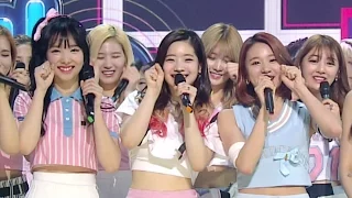 "Inkigayo WIN" announced the first popular song | TWICE (TWICE) - CHEER UP 20160522