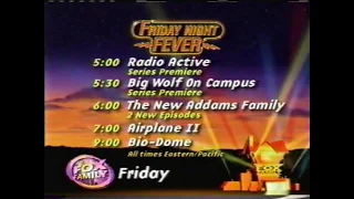 Friday Night Fever | Fox Family | Promo | 1999