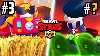 LOS 9 BRAWLERS MAS CAMPEROS DE BRAWL STARS