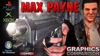 MAX PAYNE | Graphics Comparison | ( PS2 , Xbox , PC )