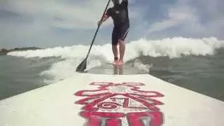 GoPro HD Hero Test on a SUP - Birubi NSW