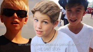 Miley Cyrus — We Can't Stop (MattyBRaps, Johnny Orlando & Carson Lueders cover)