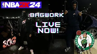 LIVE NOW! BAGWORK NBA 2k24 play now ONLINE  BEST 2K RAPPER STREAMER GOAT TALK