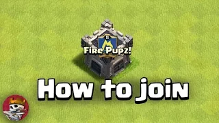 How to Join my clan (In Clash Of Clans)