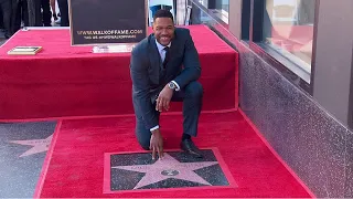 Michael Strahan Achieves a First on The Hollywood Walk of Fame