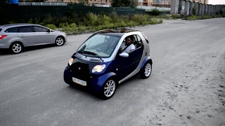 Smart Fortwo 2004 - ускорение и звук двигателя