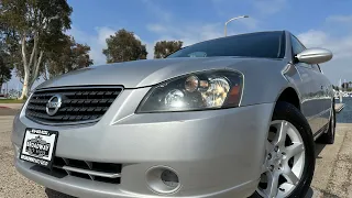 2005 Nissan Altima SL 4-door Sedan “CARFAX” “Leather” “4 Cylinder” “Sunroof” - $4,999 (Chula Vista)