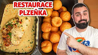 Žebírka, Řízek a divná Svíčková z restaurace Plzeňka!