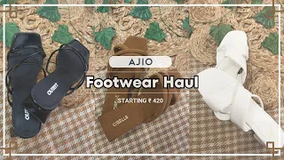 AJIO Footwear Haul || Upto 90% OFF Big Bold Sale