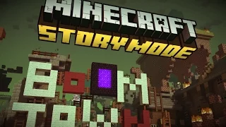 Minecraft Story Mode (Episode 2) -  BoomTown, 1080P, Full Gameplay, No Commentary