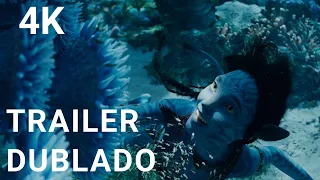 Avatar: O Caminho da Água - Trailer 1 Dublado (4K)