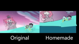 Star vs. the Forces of Evil Theme Song (Original And Homemade) Side-by-Side Comparison