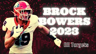 Brock Bowers 2023 Film - All Targets and Carries