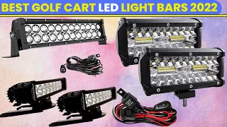 BEST GOLF CART LED LIGHT BARS 2022 | BEST LED LIGHT BAR FOR GOLF CART 2022