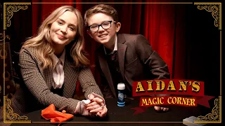 Aidan's Magic Corner: Emily Blunt's Mind Blown by Kid Magician Aidan McCann