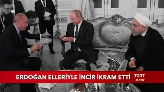 Cumhurbaşkanı Erdoğan Putin'e İncir İkram Etti