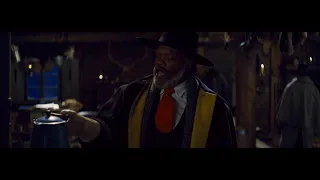 The Hateful Eight - "Major Marquis gets shot in the nuts" Scene