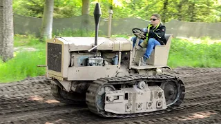 Restored tractors used by Wehrmacht (Hanomag, Famo, Scheuch)