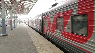 ЭП1М-472 с поездом 377 Новый Уренгой - Казань