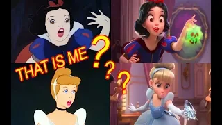 RALPH BREAKS The INTERNET Disney Princesses 2D VS 3D