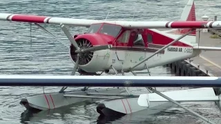 De Havilland Canada DHC-2 Beaver Engine Start-up and Takeoff